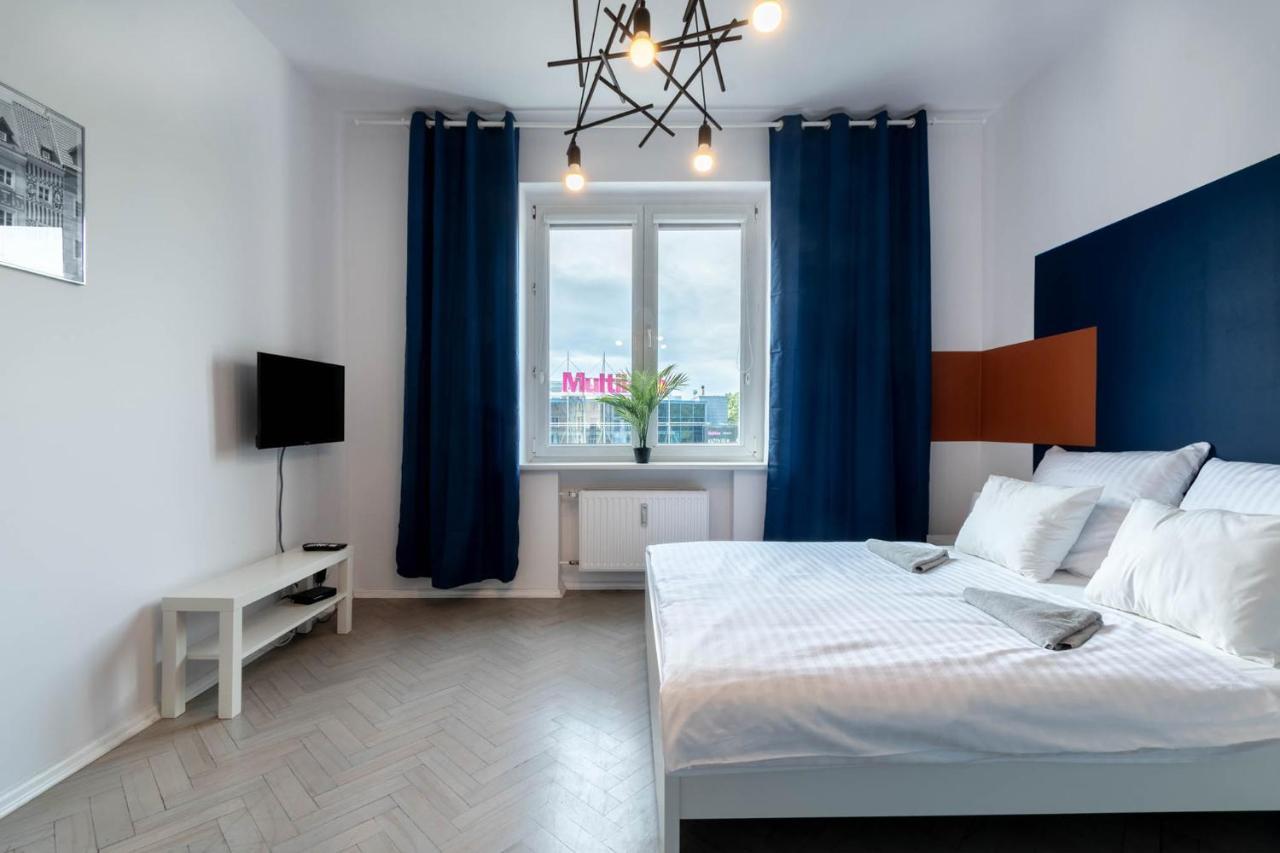 Blue Apartment Browar Central Познань Экстерьер фото
