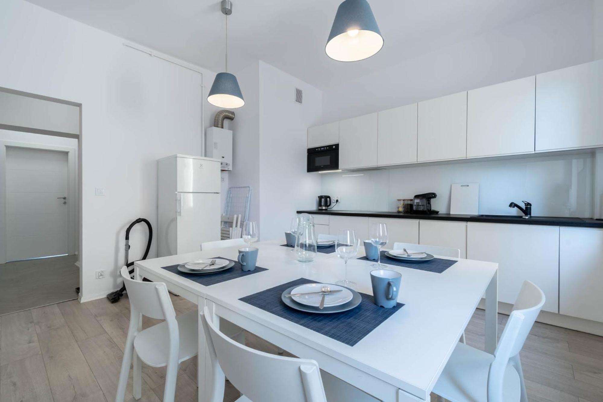 Blue Apartment Browar Central Познань Экстерьер фото